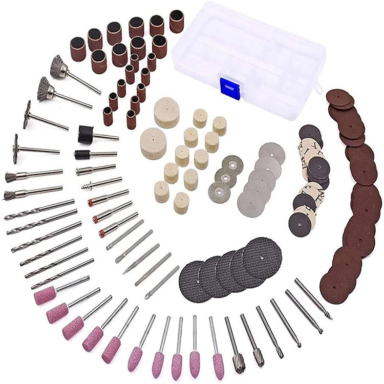 Cordless Rotary Tool Kit Accessories - 141 ชิ้นมินิไฟฟ้า เจาะ เครื่องมือโรตารีหลายชุดอุปกรณ์เสริมบดขัดหมุนชุดขัดสําหรับอุปกรณ์ Dremel
