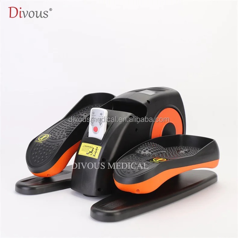 Electrical - เครื่องออกกำลังกายแบบวงรีขนาดเล็กสำหรับผู้สูงอายุ เครื่องออกกำลังกายแบบนั่งด้วยระบบไฟฟ้า สำหรับขาและเท้า เครื่องสเต็ปเปอร์เพื่อการฟื้นฟูสมรรถภาพ