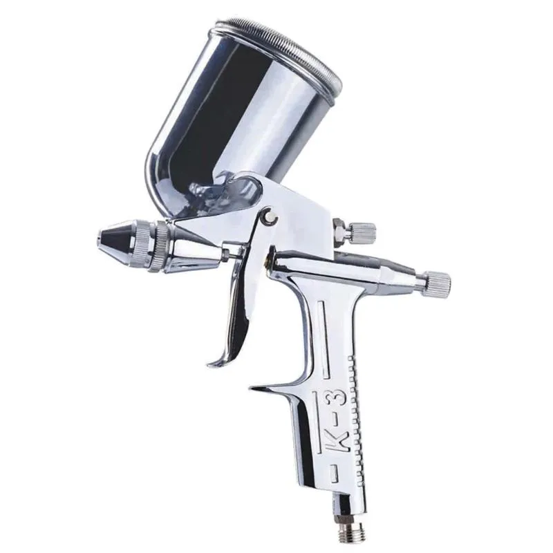 Airbrush Kit With Mini Compressor - ปืนพ่นสีขนาดเล็ก 150 มล. ปืนพ่นสีลมขนาดเล็ก หัวฉีด 0.5