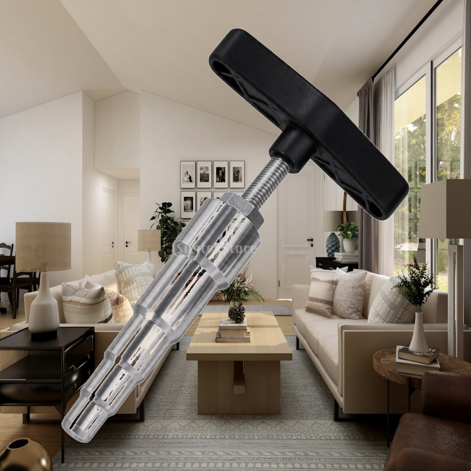 Plumbing - เครื่องขยายท่อแบบใช้มือ ขับเคลื่อนด้วยสกรู พร้อมด้ามจับรูปตัวที แข็งแรงทนทาน เหมาะสำหรับช่างประปาและงานซ่อมท่อ