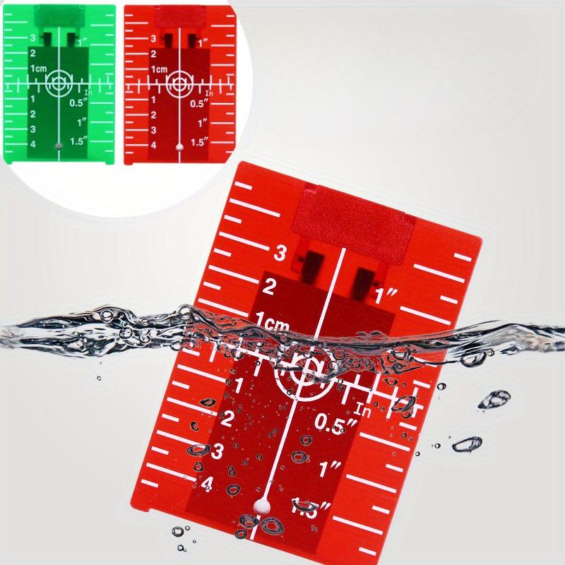 Laser Level 16 Lines 4D Green - แผ่นการ์ดเลเซอร์ขนาด 1 นิ้ว (ซม.) สำหรับเลเซอร์สีเขียวและสีแดง 10