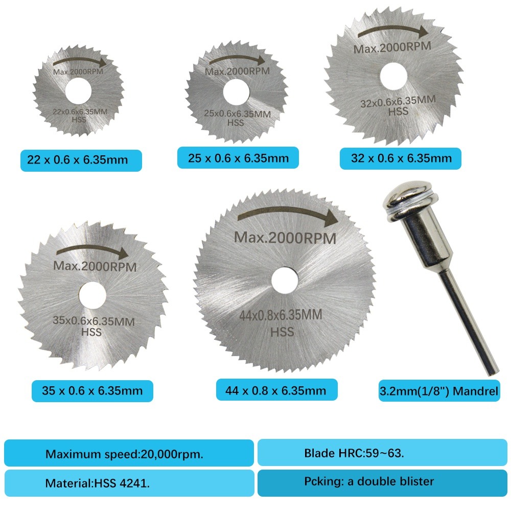ชุดใบเลื่อยตัดเพชร 60/40/32/30 - Cordless Rotary Tool Kit Accessories บทวิจารณ์และราคา