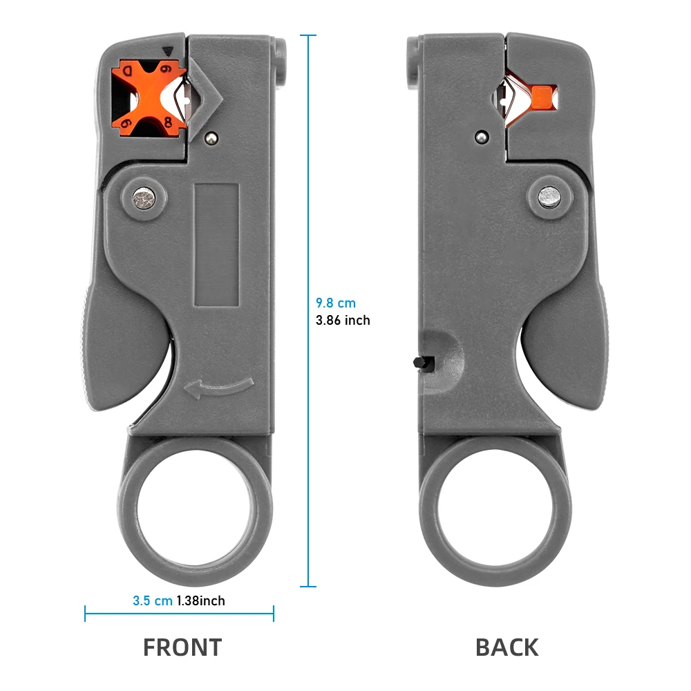 เครื่องมือปอกสายไฟแบบหมุน คีมป - Automatic Wire Stripper Cutter บทวิจารณ์และราคา