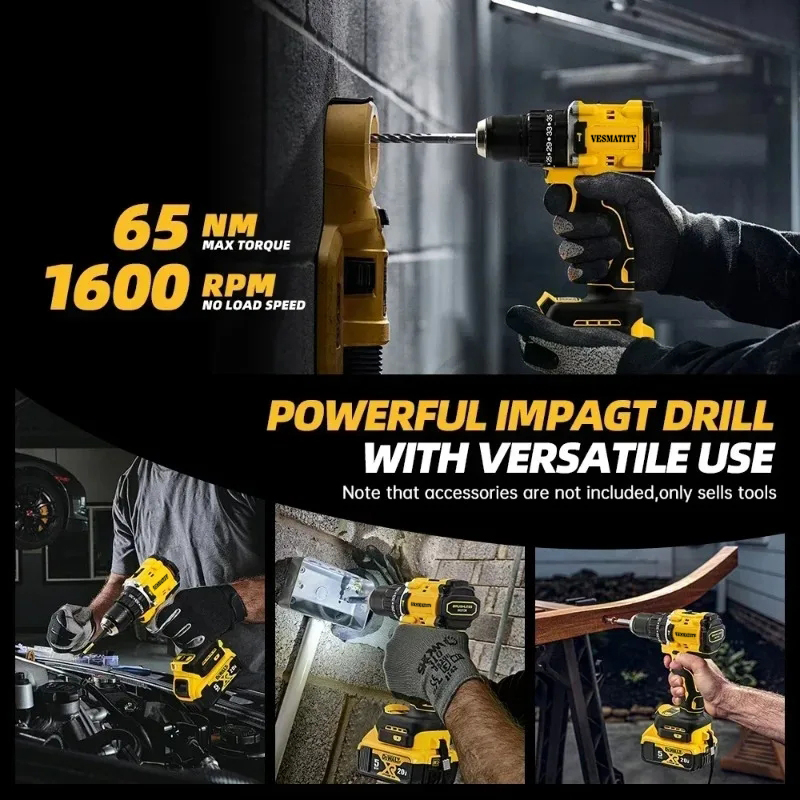 สว่านไฟฟ้าไร้สาย DCD805 แบบไร้ - Brushless Cordless Electric Drill 18V บทวิจารณ์และราคา