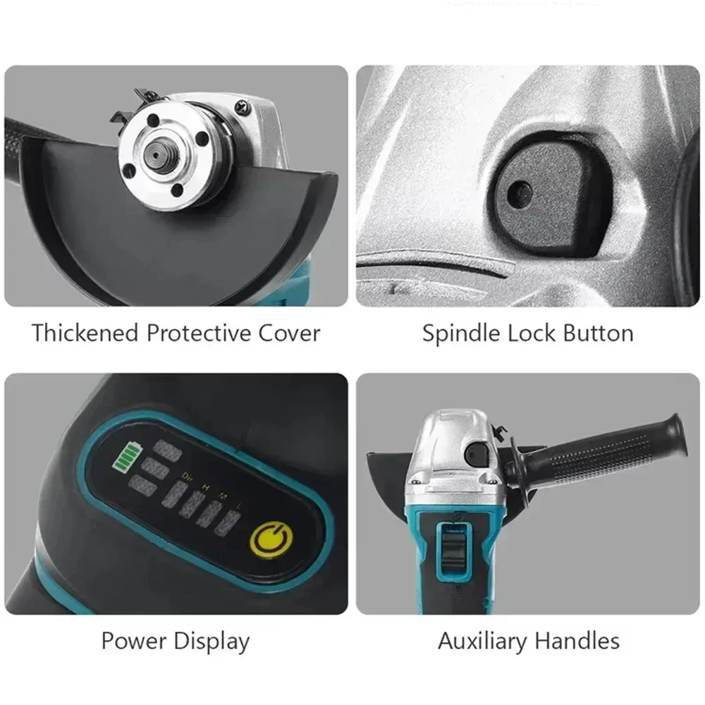 เครื่องเจียรไร้สาย Makita DGA4 - Brushless Angle Grinder Battery Powered บทวิจารณ์และราคา