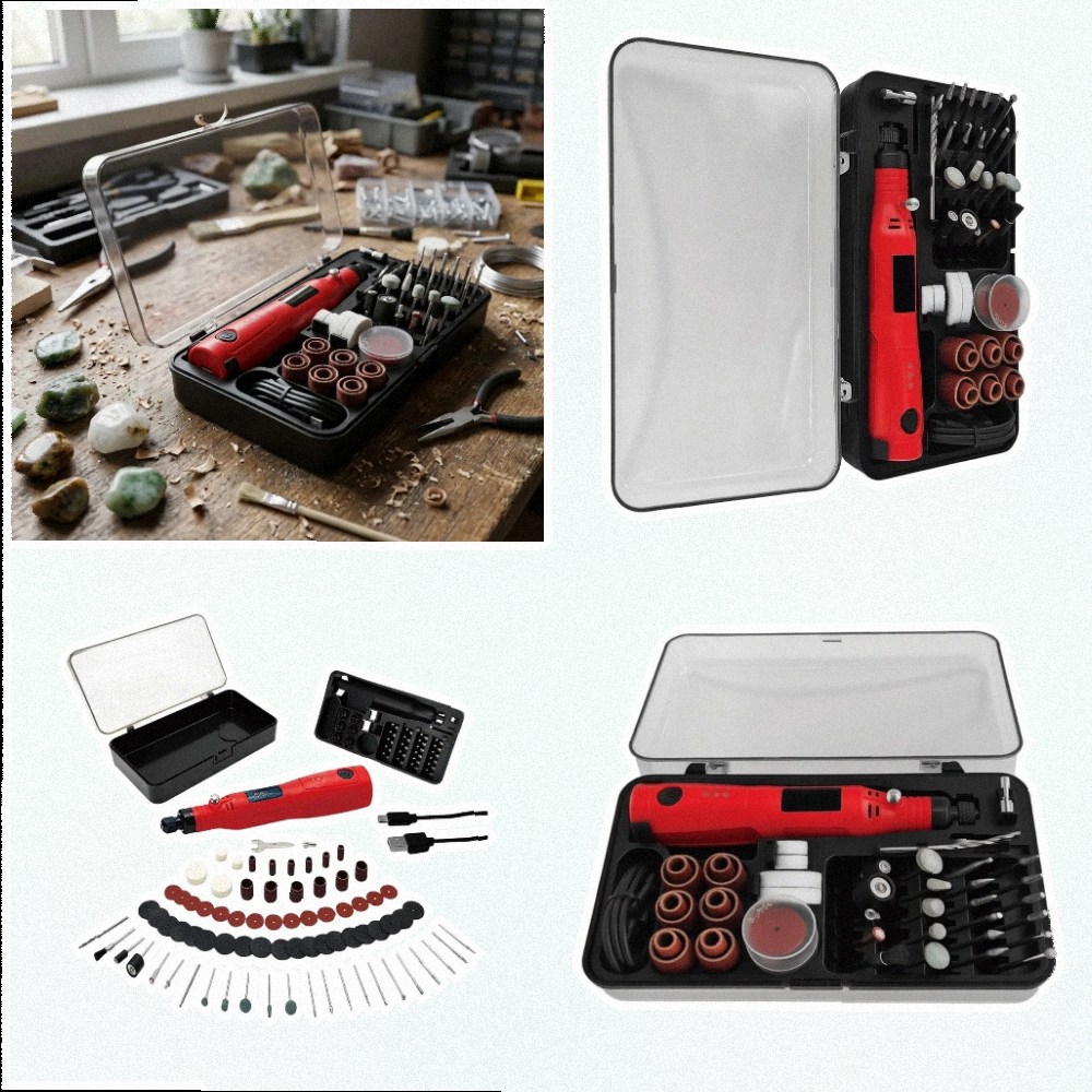 ชุดเครื่องมือโรตารี่ไร้สาย 3.6 - Cordless Rotary Tool Kit Accessories บทวิจารณ์และราคา