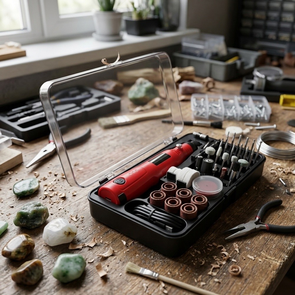 ชุดเครื่องมือโรตารี่ไร้สาย 3.6 - Cordless Rotary Tool Kit Accessories บทวิจารณ์และราคา