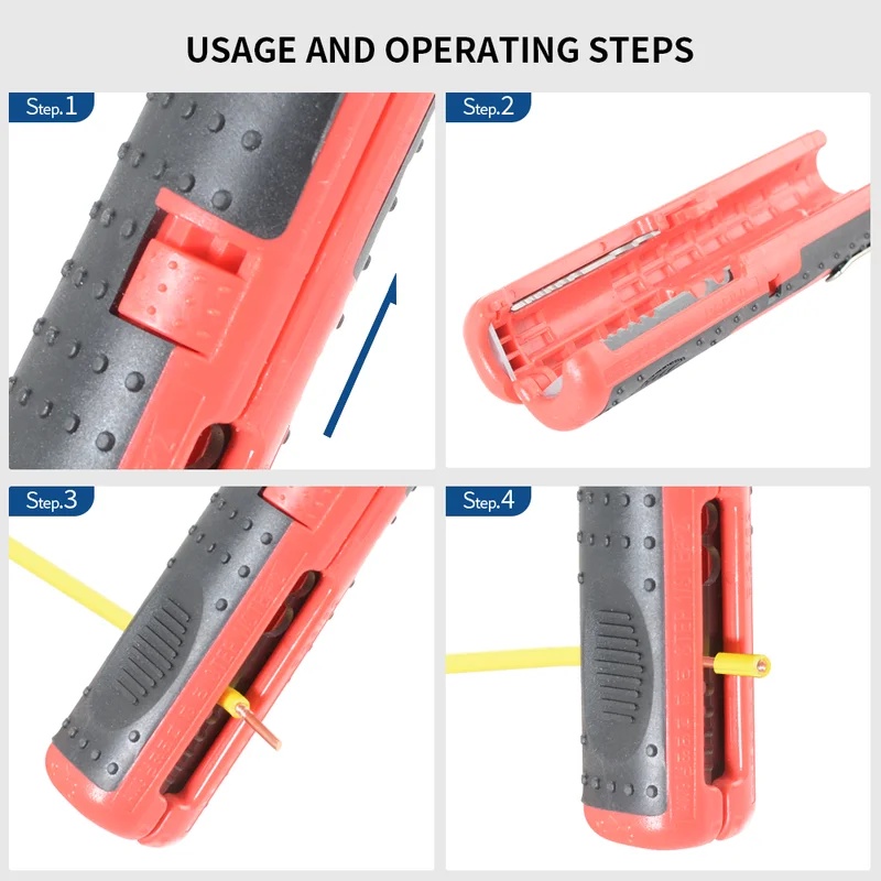 เครื่องปอกสายไฟและตัดสายไฟแบบอ - Automatic Wire Stripper Cutter บทวิจารณ์และราคา