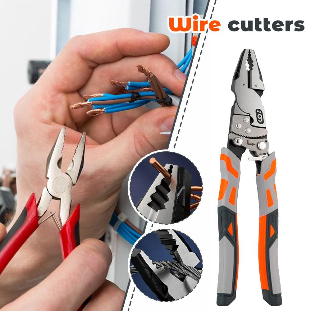 คีมตัดสายไฟแบบมีกลไกเฟืองล็อคใ - Automatic Wire Stripper Cutter บทวิจารณ์และราคา