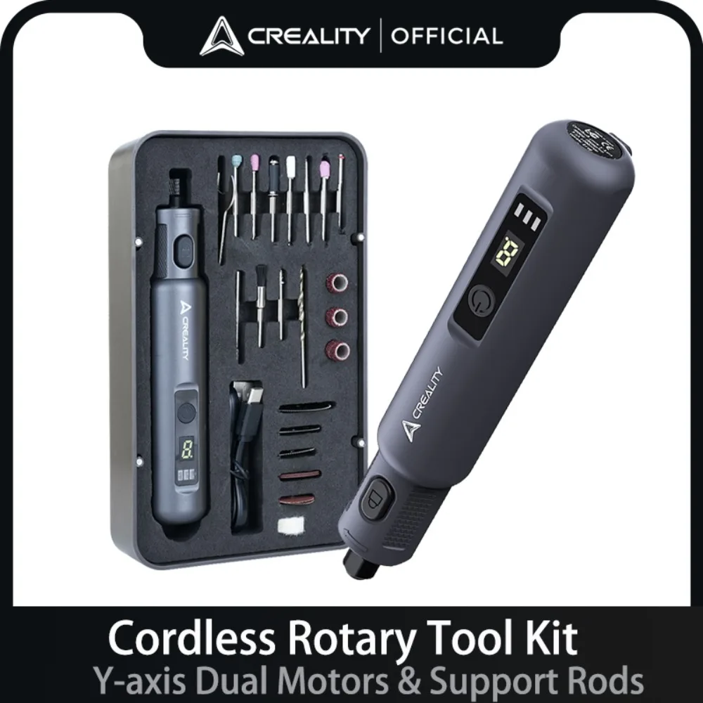 Creality ชุดเครื่องมือโรตารี่ไ - Cordless Rotary Tool Kit Accessories บทวิจารณ์และราคา