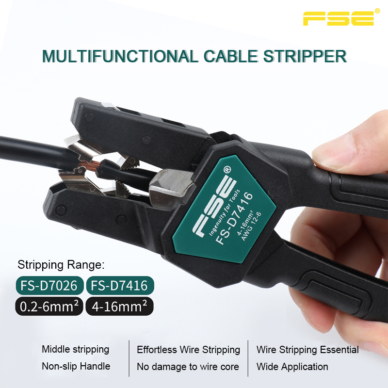 FSE-D7026 เครื่องปอกสายเคเบิล  - Automatic Wire Stripper Cutter บทวิจารณ์และราคา
