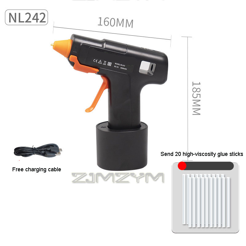 ปืนกาวร้อนแบบไร้สาย ยี่ห้อ Qui - Hot Melt Glue Gun Cordless บทวิจารณ์และราคา
