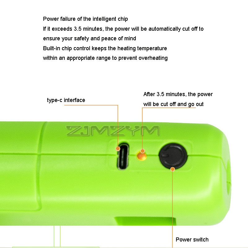 ปืนกาวร้อนแบบไร้สาย ยี่ห้อ Qui - Hot Melt Glue Gun Cordless บทวิจารณ์และราคา