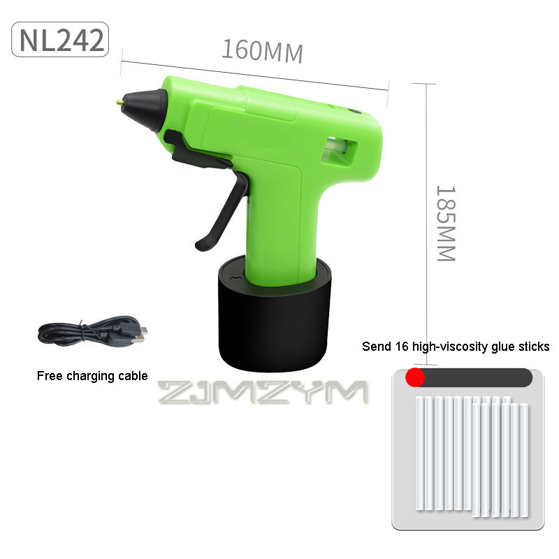 ปืนกาวร้อนแบบไร้สาย ยี่ห้อ Qui - Hot Melt Glue Gun Cordless บทวิจารณ์และราคา