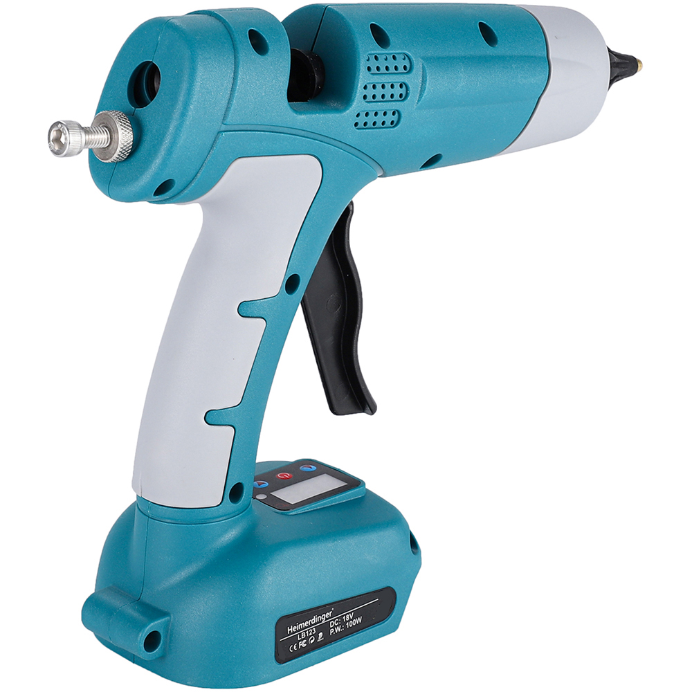 ชุดปืนกาวร้อนไร้สายแบตเตอรี่ M - Hot Melt Glue Gun Cordless บทวิจารณ์และราคา