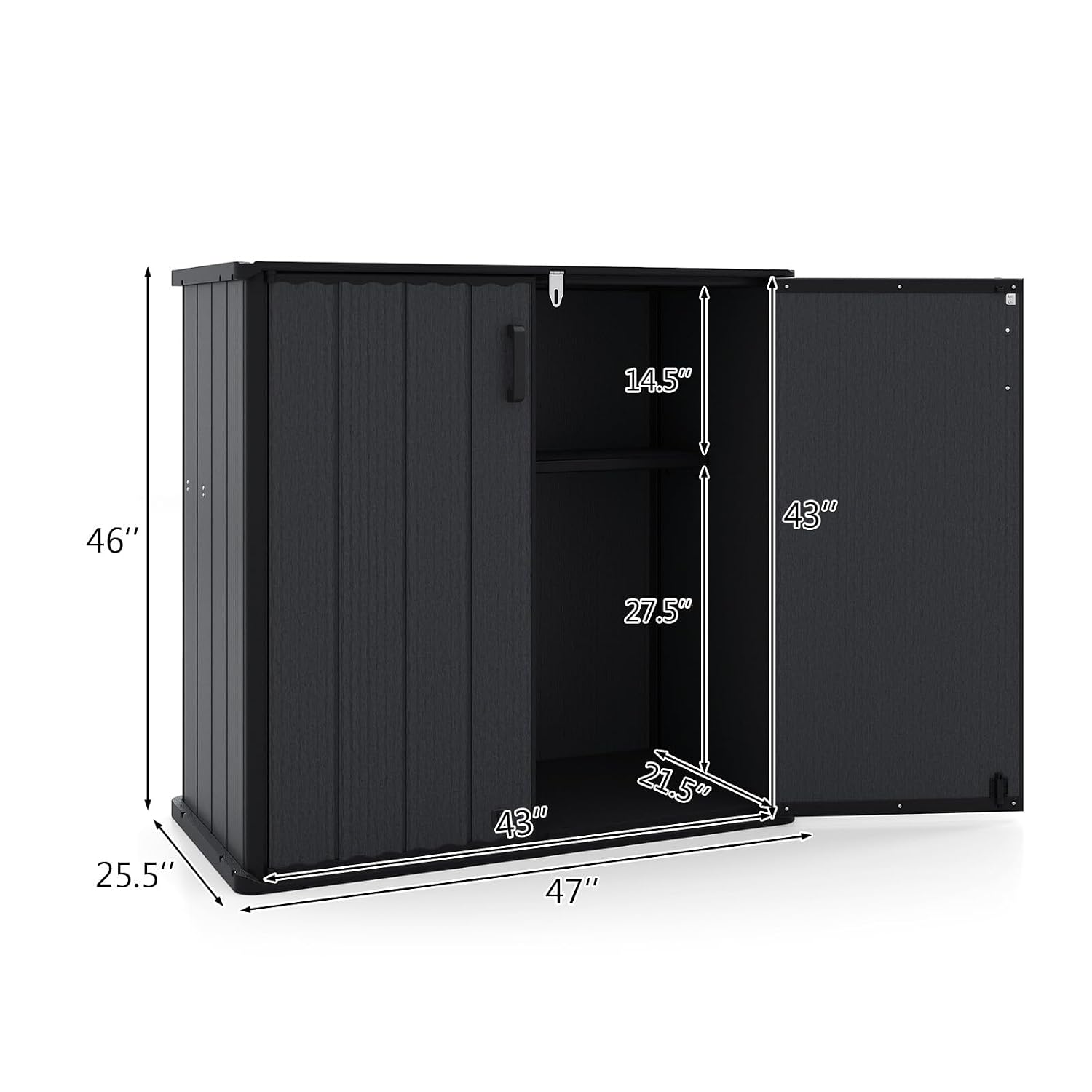 โรงเก็บของกลางแจ้ง ขนาด 23.5 ล - Garden Tools บทวิจารณ์และราคา