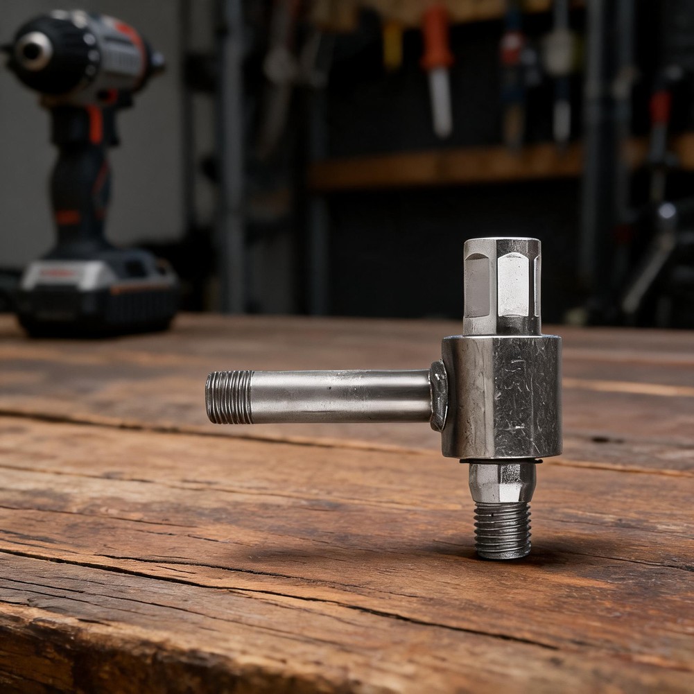 อะแดปเตอร์หัวฉีดน้ำโลหะแบบหมุน - Reciprocating Saw Attachment Drill บทวิจารณ์และราคา