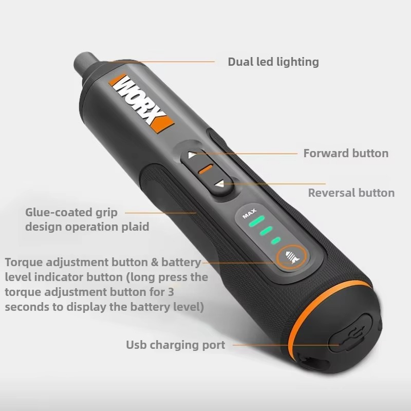ชุดไขควงไฟฟ้าขนาดเล็ก 3.6V รุ่ - Electric Screwdriver Rechargeable Usb บทวิจารณ์และราคา