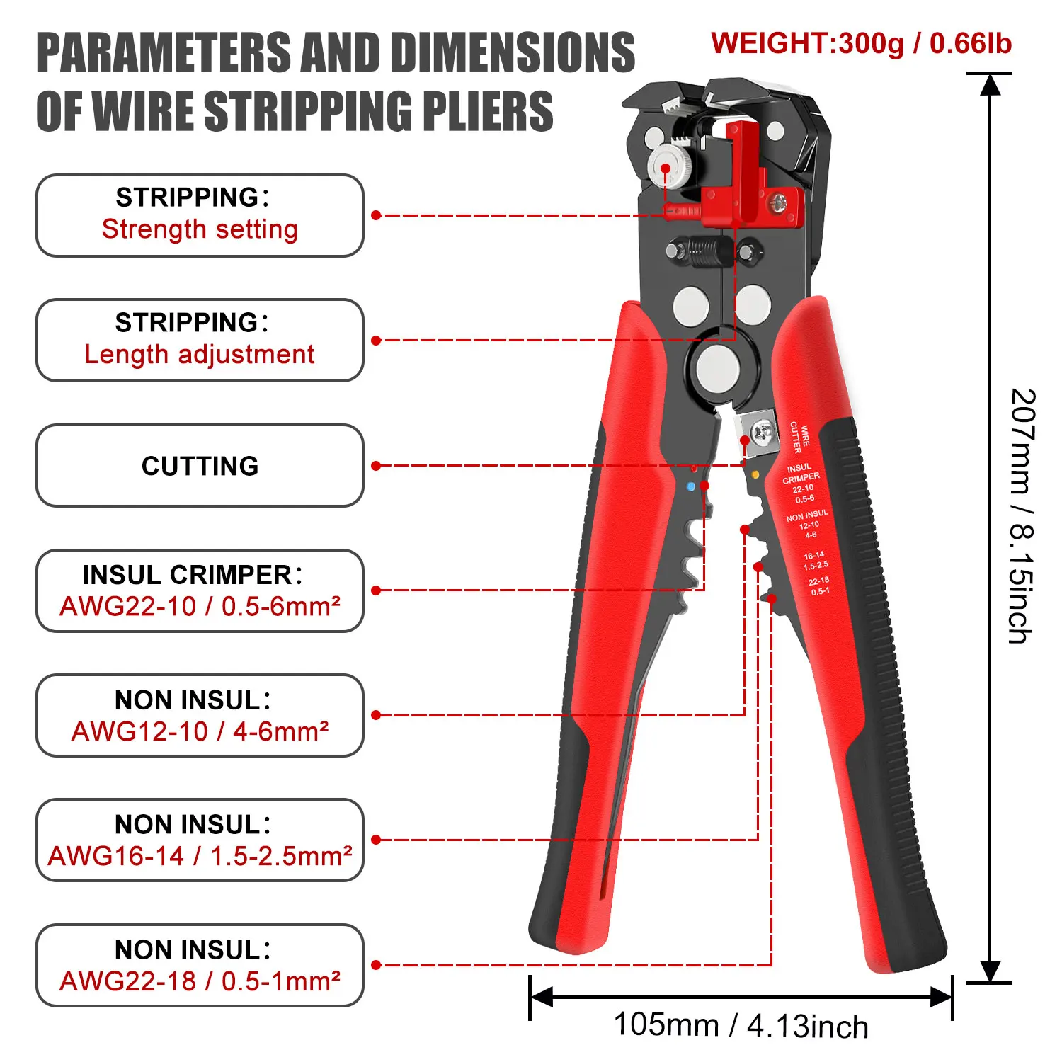เครื่องปอกสายไฟแบบปรับอัตโนมัต - Automatic Wire Stripper Cutter บทวิจารณ์และราคา